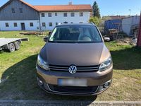 Gebraucht VW Touran Highline 170 PS (125 kW) 2012 Braun Van / Kleinbus