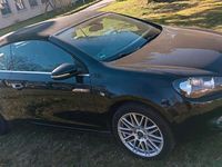Gebraucht VW Golf 105 PS (77 kW) 2011 Schwarz Cabrio