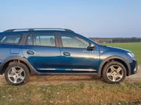 Gebraucht Dacia Logan MCV Stepway 90 PS (66 kW) 2020 Blau Kombi