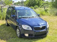 Gebraucht Skoda Roomster 86 PS (63 kW) 2009 Blau Van / Kleinbus