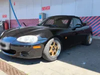 Gebraucht Mazda MX5 146 PS (107 kW) 2005 Schwarz Cabrio
