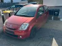 Gebraucht Citroën C2 73 PS (53 kW) 2006 Rot Kleinwagen