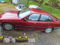 Brugt BMW 316 102 HK (75 kW) 1993 Rød Coupe