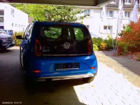 Gebraucht VW cross up! 75 PS (55 kW) 2019 Blau Kleinwagen