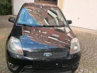 Gebraucht Ford Fiesta 69 PS (50 kW) 2007 Schwarz Kleinwagen