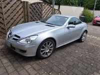 Gebraucht Mercedes SLK200 AMG Edition 1 163 PS (119 kW) 2006 Silber Cabrio
