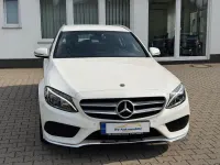 Gebraucht Mercedes C180 AMG 116 PS (85 kW) 2019 Weiß Kombi
