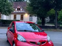 Gebraucht Toyota Aygo Basis 68 PS (50 kW) 2007 Rot Kleinwagen