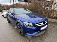 Gebraucht Mercedes C220 170 PS (125 kW) 2015 Blau Kombi