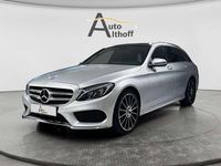 Gebraucht Mercedes C400 AMG line 333 PS (244 kW) 2018 Iridiumsilber  metallic Kombi
