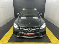 Gebraucht Mercedes C220 AMG line 195 PS (143 kW) 2018 Smaragdgruen  metalliclack Kombi