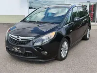 Gebraucht Opel Zafira Tourer Edition 131 PS (96 kW) 2015 Karbonschw graphitschw midnigh Van / Kleinbus