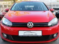 Gebraucht VW Golf VI Trendline 86 PS (63 kW) 2010 Rot Kleinwagen