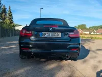 Gebraucht BMW M235 Performance 326 PS (239 kW) 2015 Schwarz Cabrio