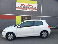 Gebraucht VW Golf VI Trendline 80 PS (58 kW) 2009 Weiß Kleinwagen