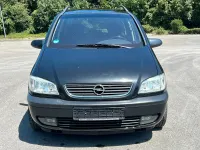Gebraucht Opel Zafira Selection 147 PS (108 kW) 2001 Schwarz Van / Kleinbus