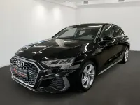 Gebraucht Audi A3 S-Line 150 PS (110 kW) 2023 Mythosschwarz metallic Limousine