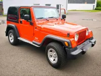 Occasion Jeep Wrangler 142 ch (104 kW) 2006 Orange SUV
