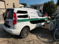 Gebraucht Skoda Roomster 75 PS (55 kW) 2012 Weiß Van / Kleinbus