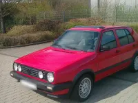 Gebraucht VW Golf II GT 90 PS (66 kW) 1990 Rot Kleinwagen