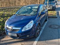 Gebraucht Opel Corsa 80 PS (58 kW) 2007 Blau Kleinwagen