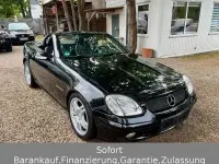 Gebraucht Mercedes SLK200 163 PS (119 kW) 2000 Schwarz (metallic) Cabrio