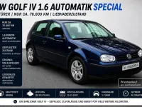 Gebraucht VW Golf IV 102 PS (75 kW) 2002 Blau Limousine
