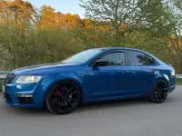 Gebraucht Skoda Octavia RS 184 PS (135 kW) 2015 Blau Kombi