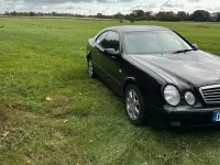 Gebraucht Mercedes CLK200 136 PS (100 kW) 1997 Schwarz Coupé