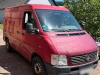 Gebraucht VW LT 109 PS (80 kW) 2001 Rot Van / Kleinbus