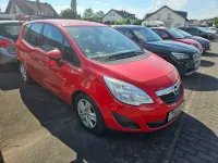 Gebraucht Opel Meriva Edition 110 PS (80 kW) 2010 Magma rot (b) Van / Kleinbus