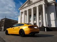 Używany Audi A5 Ambiente 211 KM (155 kW) 2012 Żółty Coupe