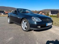 Gebraucht Mercedes SLK230 197 PS (144 kW) 1998 Blau Cabrio