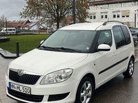 Gebraucht Skoda Roomster Family 86 PS (63 kW) 2012 Weiß Van / Kleinbus