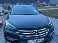 Gebraucht Hyundai Santa Fe 200 PS (147 kW) 2018 Blau SUV