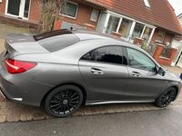 gebraucht Mercedes CLA220 d 4matic Coupé urban amg line grau