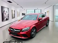 Gebraucht Mercedes C200 AMG 160 PS (117 kW) 2019 Rot Coupé