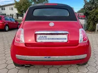 Gebraucht Fiat 500 Lounge 69 PS (50 kW) 2011 Rot Cabrio