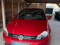 Second-hand VW Golf 105 CP (77 kW) 2011 Roșu Cabrio