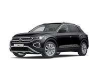 Gebraucht VW T-Roc Style 110 PS (80 kW) 2022 Deep black perleffekt (schwarz), perleffekt SUV