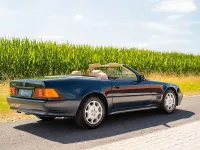 Gebraucht Mercedes SL500 320 PS (235 kW) 1990 Blau Cabrio