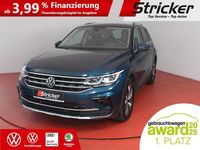 Gebraucht VW Tiguan Elegance 245 PS (180 kW) 2022 Blau SUV