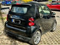 Gebraucht Smart ForTwo Cabrio Brabus 102 PS (75 kW) 2011 Schwarz Cabrio