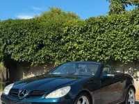 Gebraucht Mercedes SLK200 163 PS (119 kW) 2006 Blau Cabrio