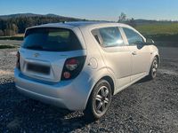 Gebraucht Chevrolet Aveo LT 101 PS (74 kW) 2011 Silber Kleinwagen
