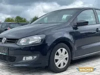 Gebraucht VW Polo Trendline 60 PS (44 kW) 2010 Schwarz Kleinwagen