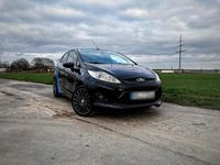 Gebraucht Ford Fiesta Titanium 82 PS (60 kW) 2010 Schwarz Kleinwagen