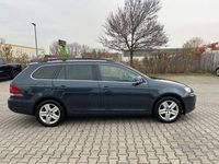 Gebraucht VW Golf VI Comfortline 122 PS (89 kW) 2010 Blau Kleinwagen