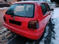 Gebraucht VW Golf III 60 PS (44 kW) 1997 Rot Kleinwagen