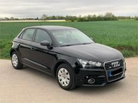 gebraucht Audi A1 Sportback 1.2 TFSI Attraction Schwarz Reifen + TÜV neu